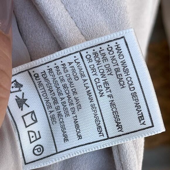 Cupcakes And Cashmere Faux Suede Manele Moto Biker Jacket Size Small - Picture 11 of 12